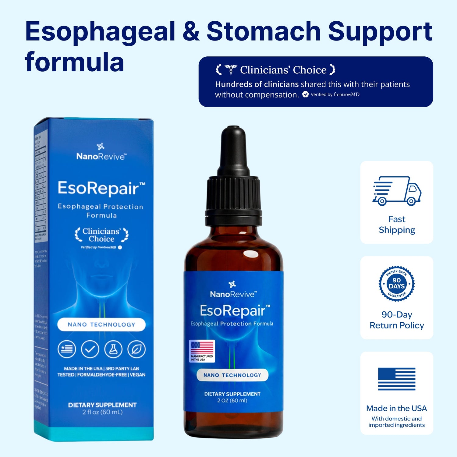 NEW Ultimate Nano-Powered Esophageal Protection Fo