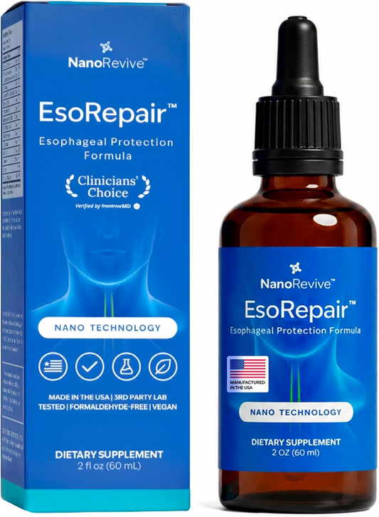 EsoRepair Nano Esophageal & Stomach Health Supplements for Men & Women - Digestive
